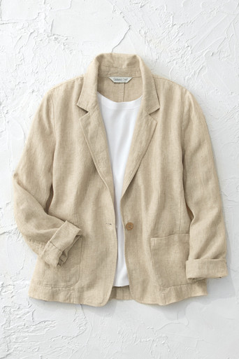 Casual Friday Linen Jacket