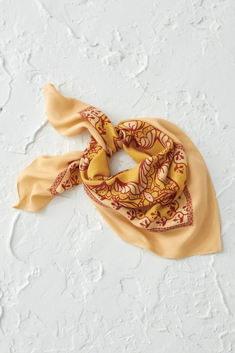 Flora Medallion Neckerchief