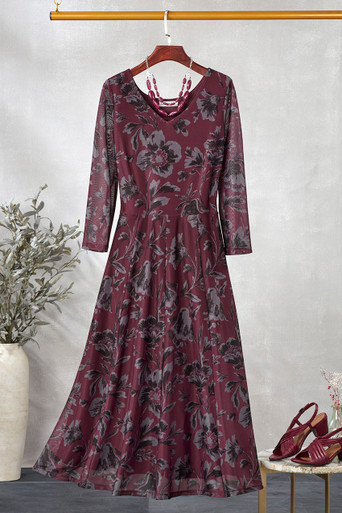 Mariam Mesh Dress