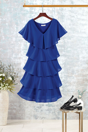 Nightfall Tiered Dress