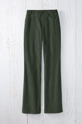 Pull On ShapeMe® Bootcut Corduroys