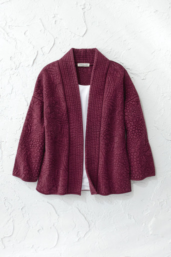 Quilted Kimono Jacket