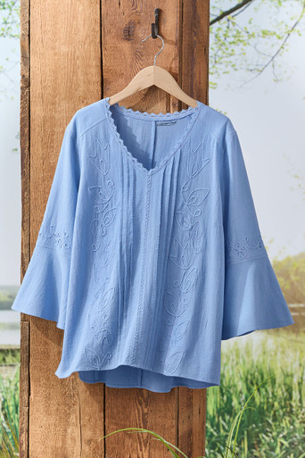 Summer Light Soutache Top
