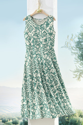 Sunset Drift Knit Dress