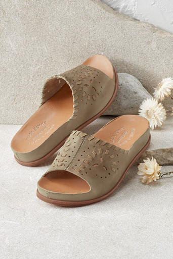 Tutsi Woven Slides by Kork-Ease®