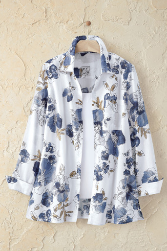 Wandering Watercolors Big Shirt